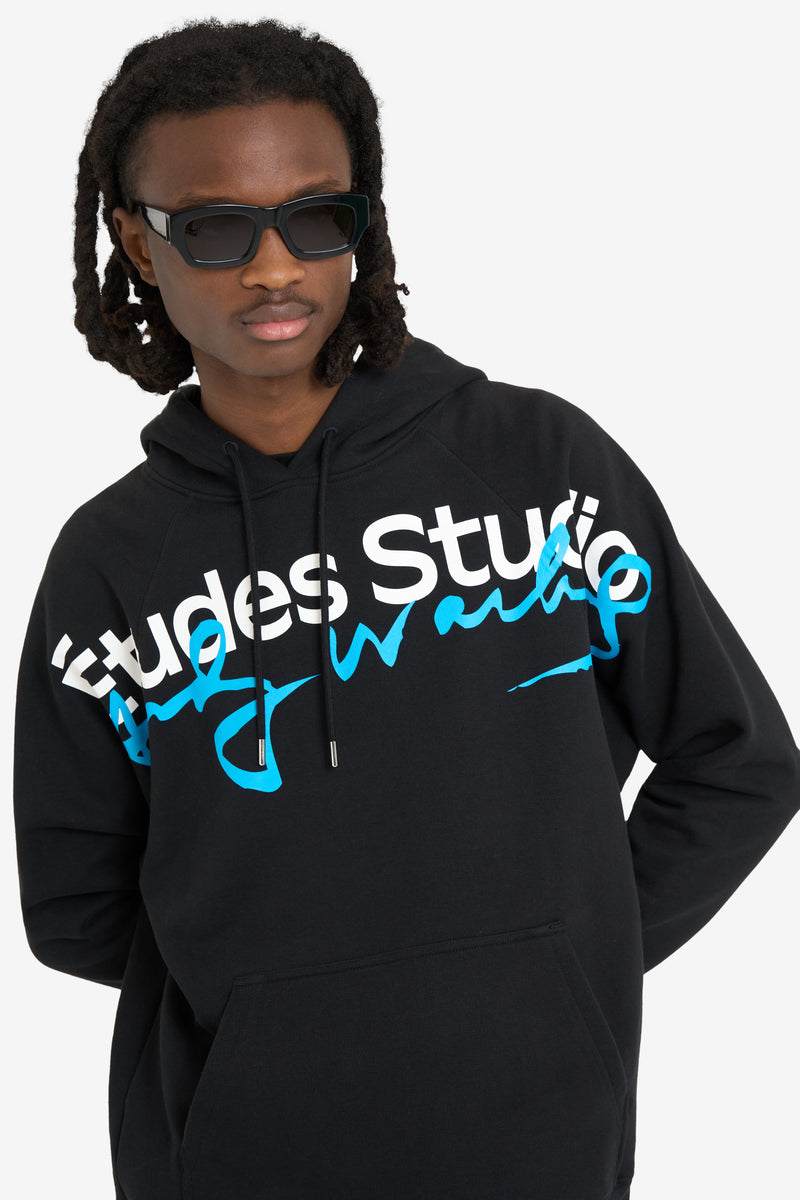 HOODIE ANDY WARHOL ÉTUDES SIGNED BLACK 3