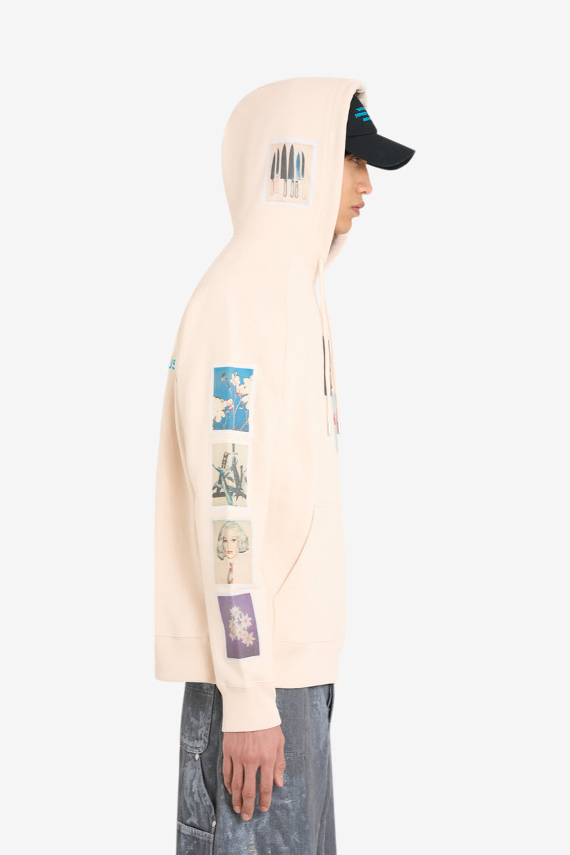 LOOSE HOODIE ANDY WARHOL POLAROID BLUSH 3