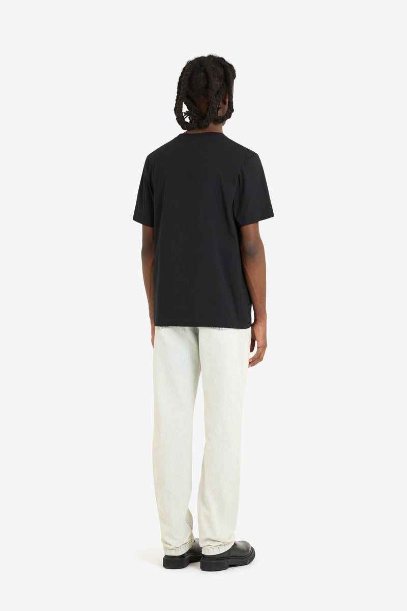 REGULAR T-SHIRT ANDY WARHOL FLOWERS BLACK 4