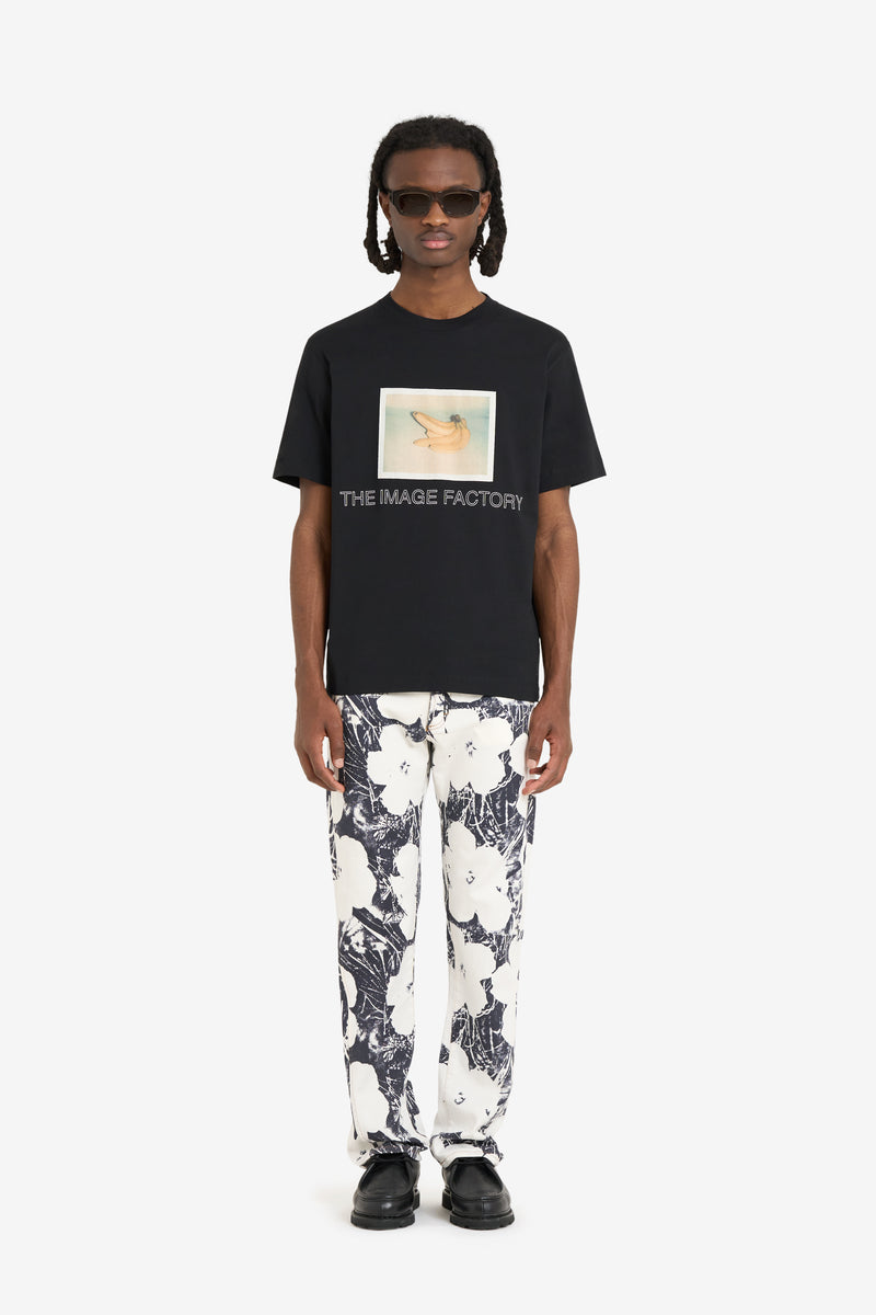 RELAX T-SHIRT ANDY WARHOL BANANA BLACK 3