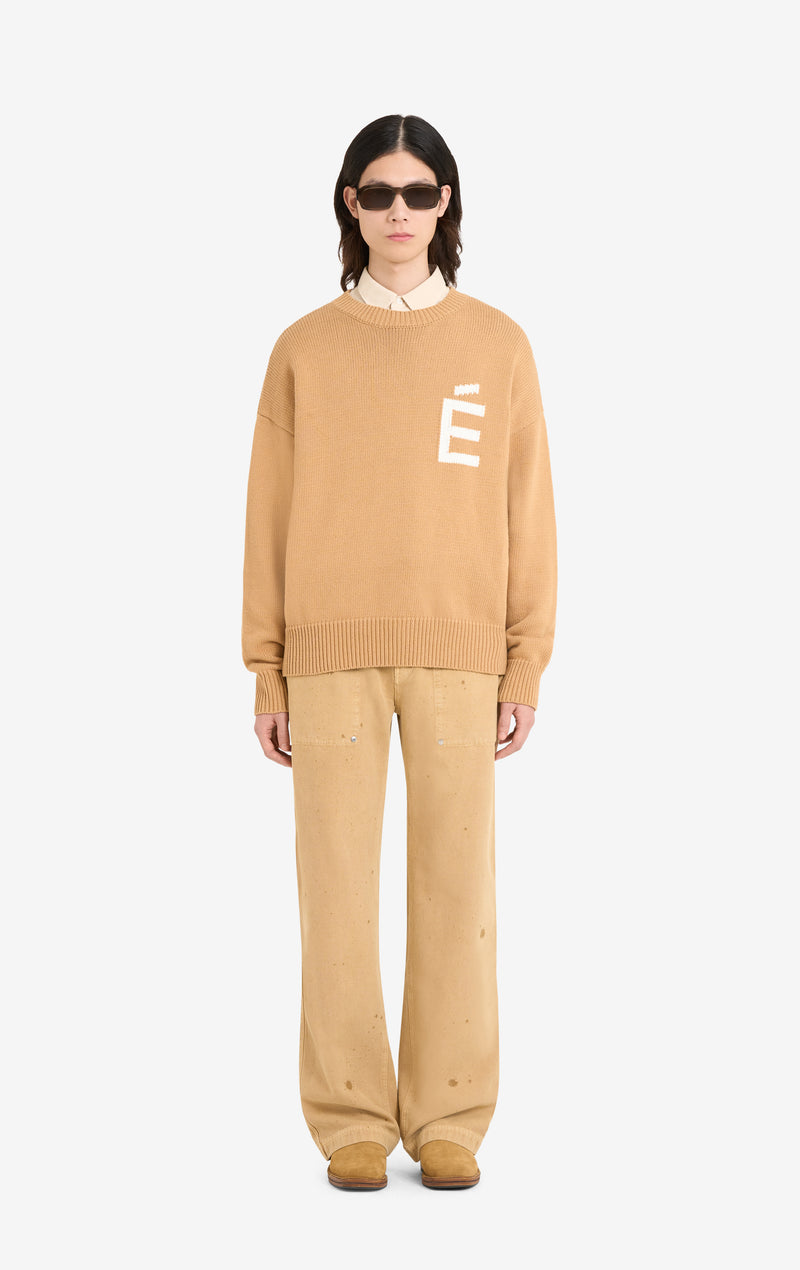 ETUDES STUDIO COTTON ROUNDNECK CAMEL 2