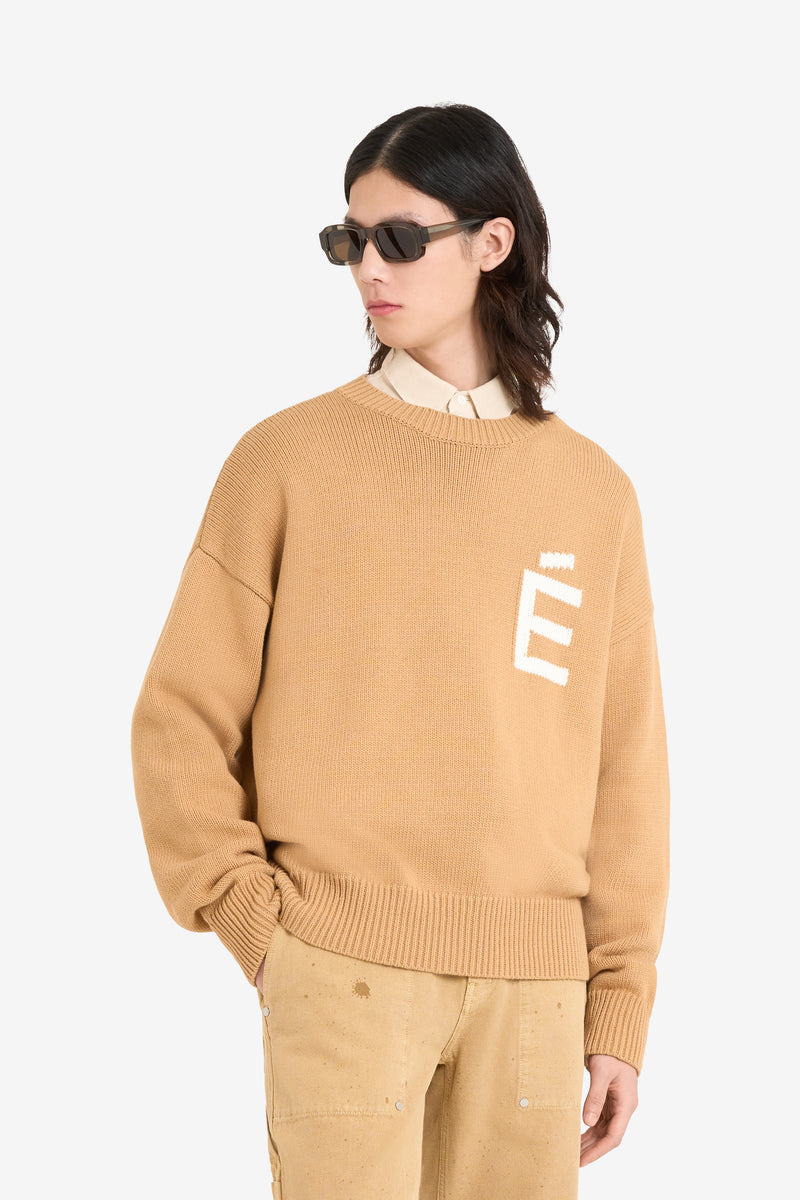 COTTON ROUNDNECK CAMEL 2