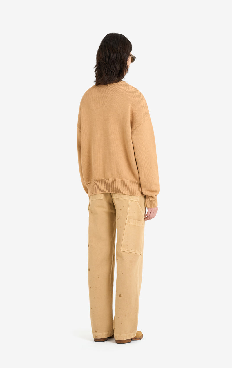 ETUDES STUDIO COTTON ROUNDNECK CAMEL 5