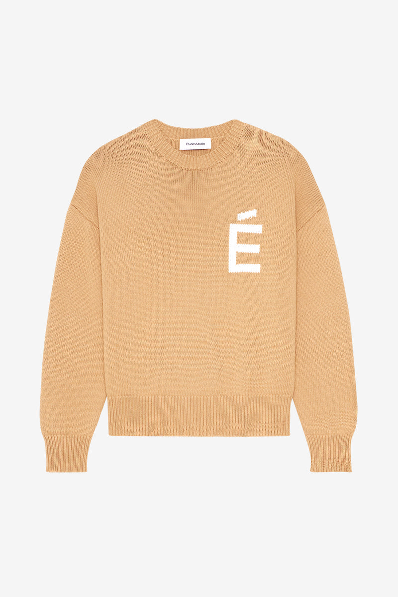 COTTON ROUNDNECK CAMEL 1