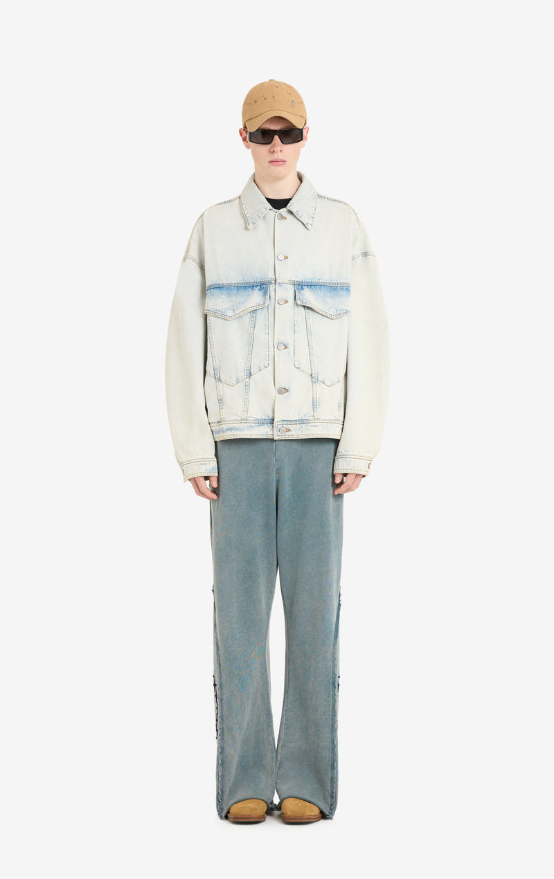 ETUDES STUDIO LOOSE DENIM JACKET BLEACH BLUE 2
