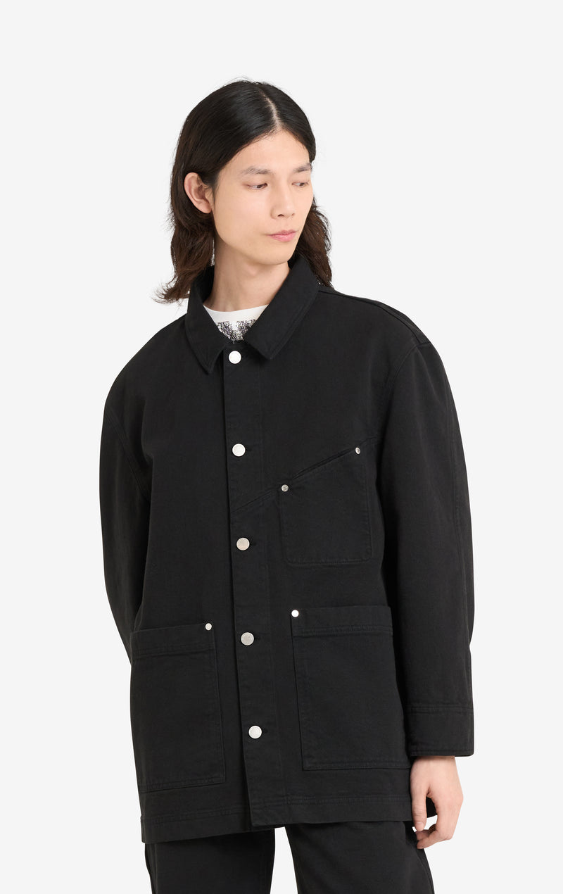 ETUDES STUDIO WORKER JACKET TWILL BLACK 4