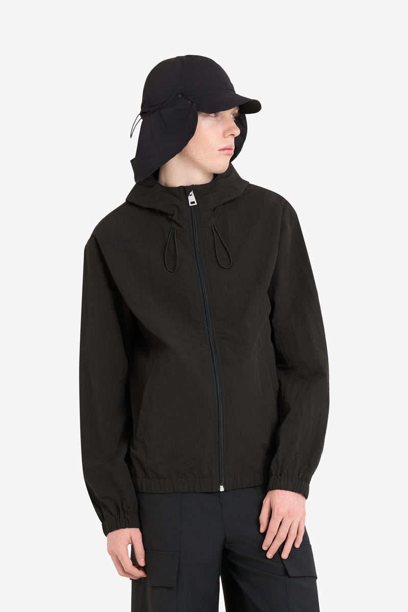 NYLON WINDBREAKER BLACK 2