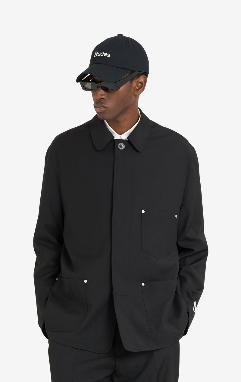 ETUDES STUDIO DRESSED UP WORKER JACKET BLACK 3