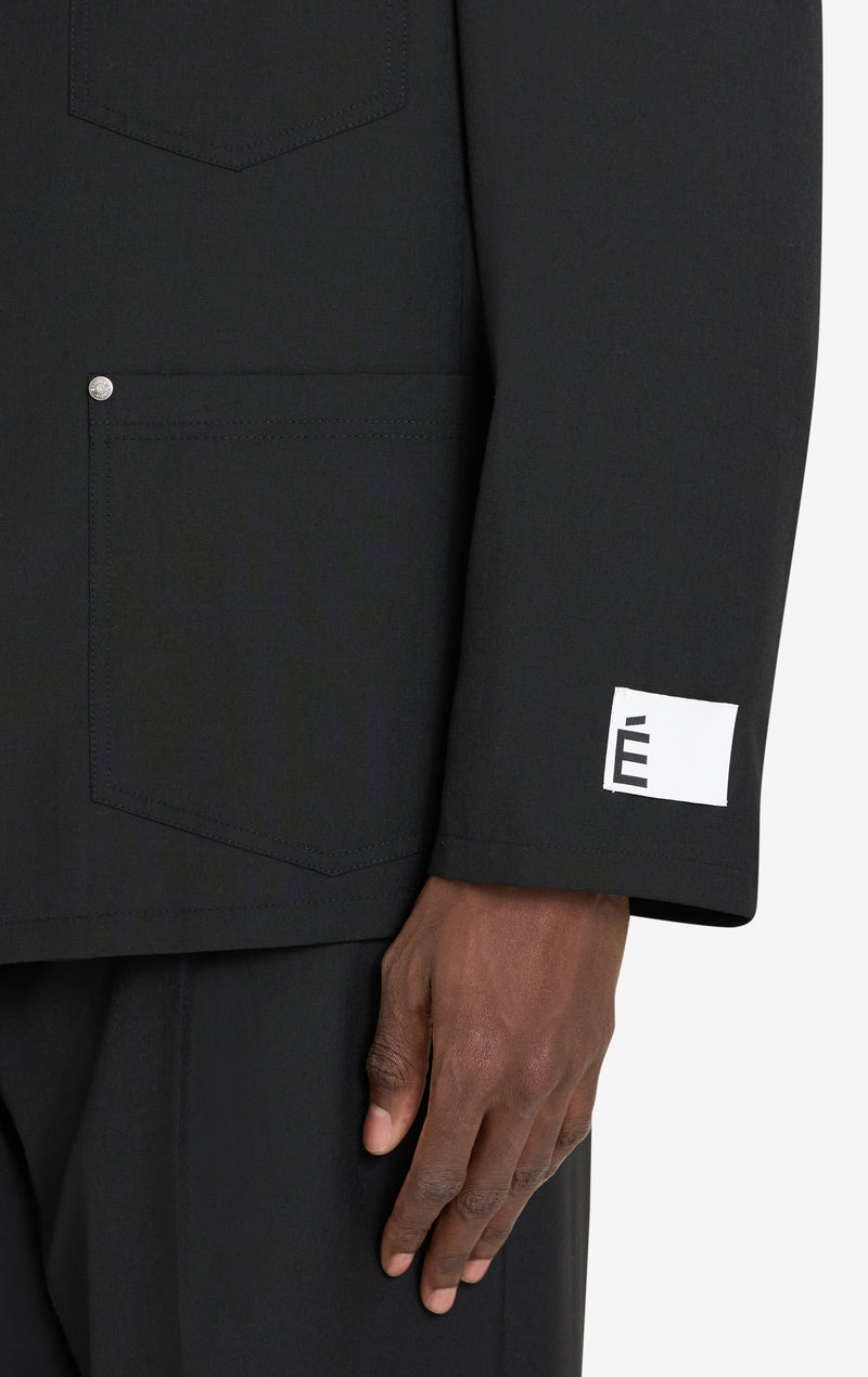 ETUDES STUDIO DRESSED UP WORKER JACKET BLACK 5
