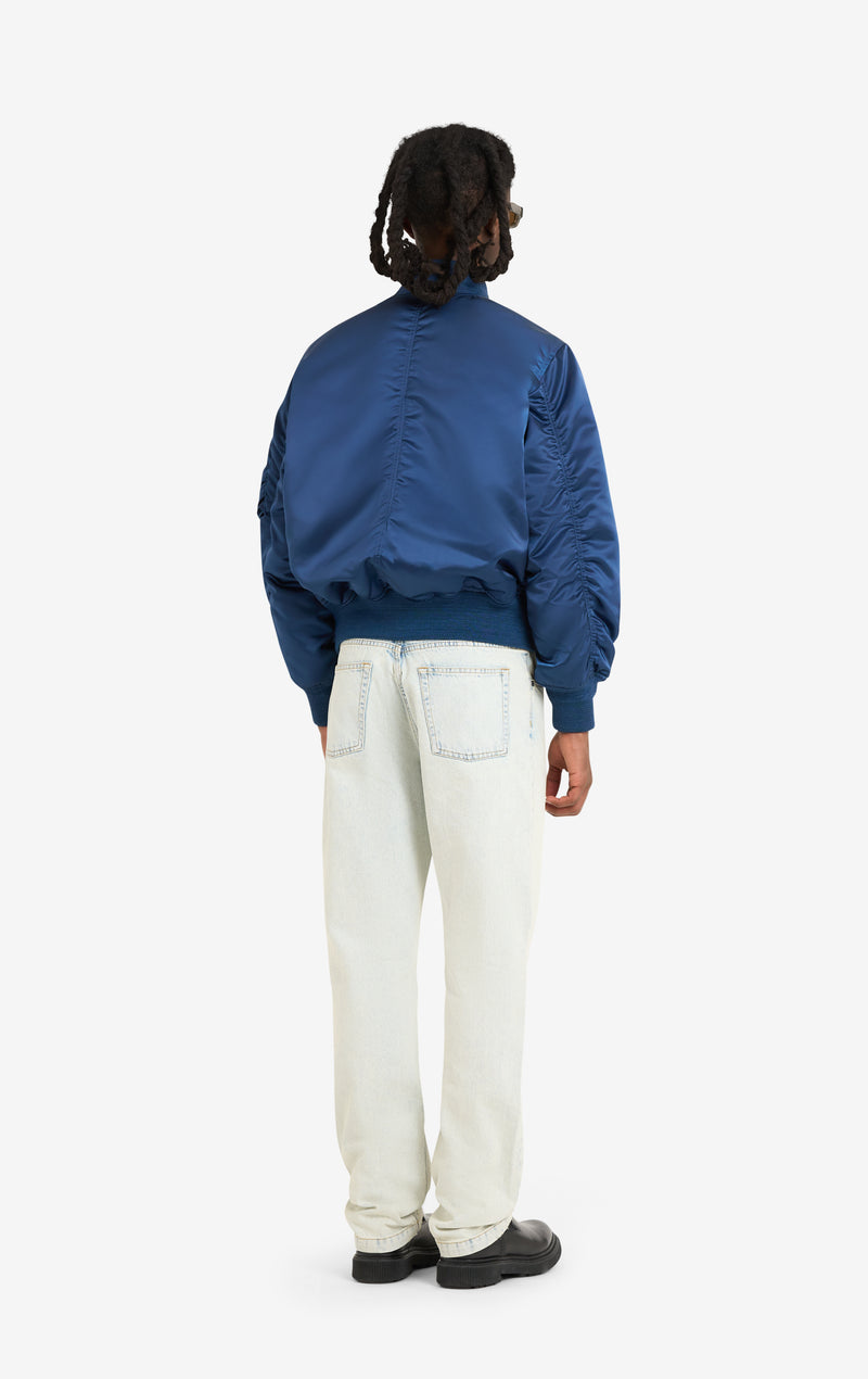 ETUDES STUDIO NYLON BOMBER JACKET NAVY 5