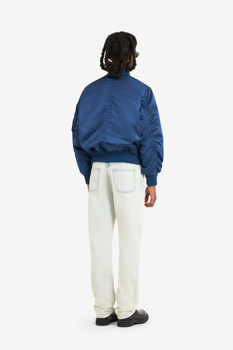 NYLON BOMBER JACKET NAVY 6