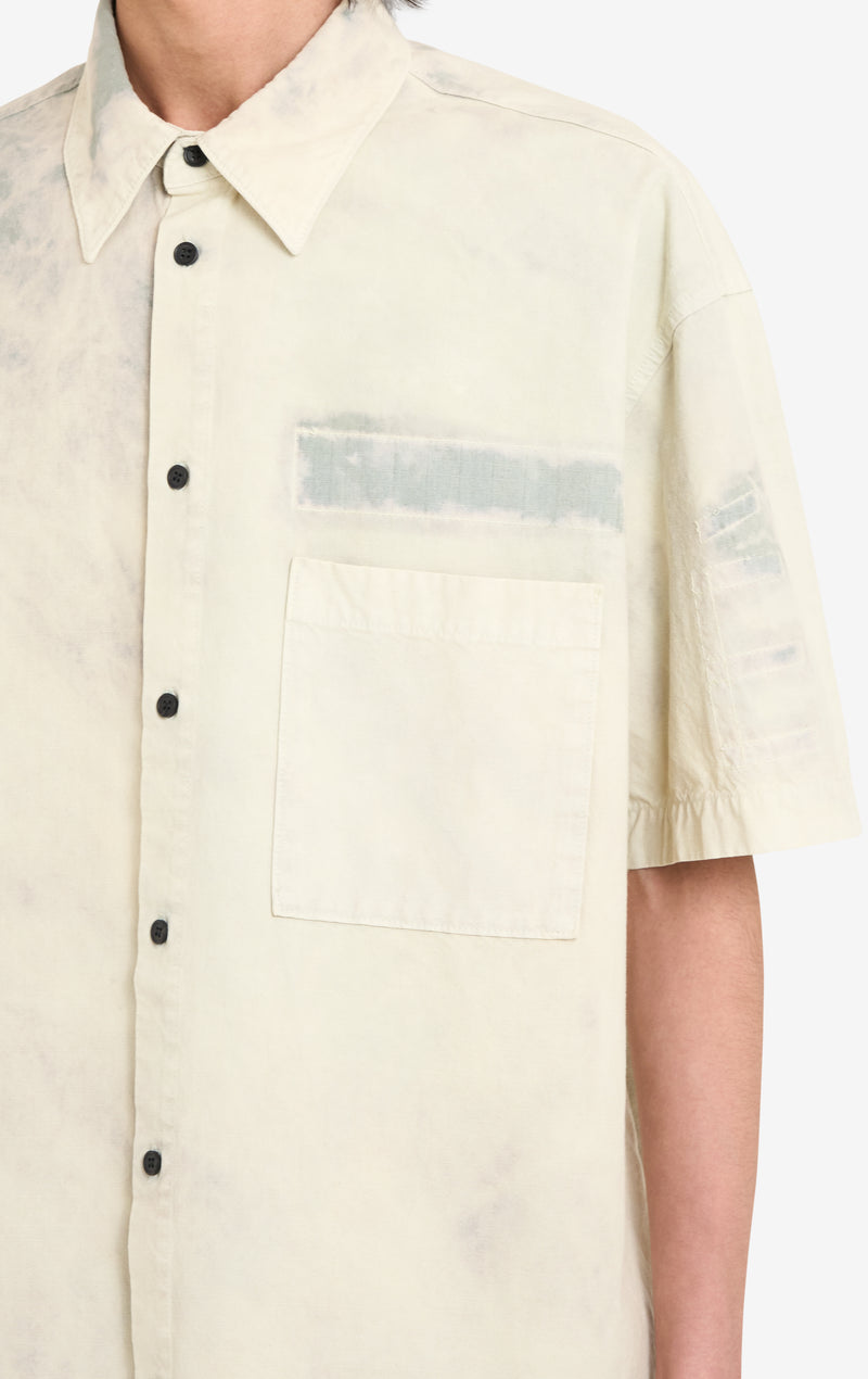ETUDES CHEMISE STUDIO BOXY RIPSTOP SAGE 4