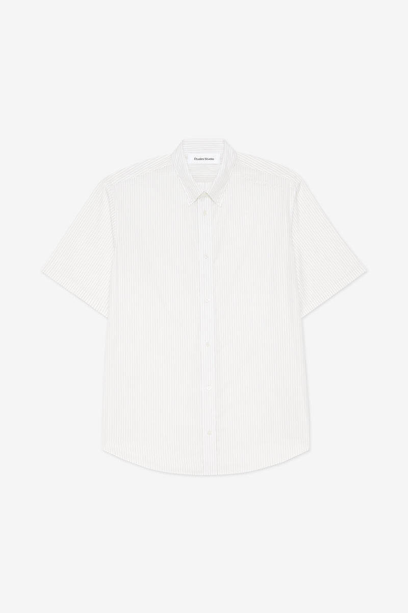SHORT SLEEVES RELAX SHIRT STRIPE 1
