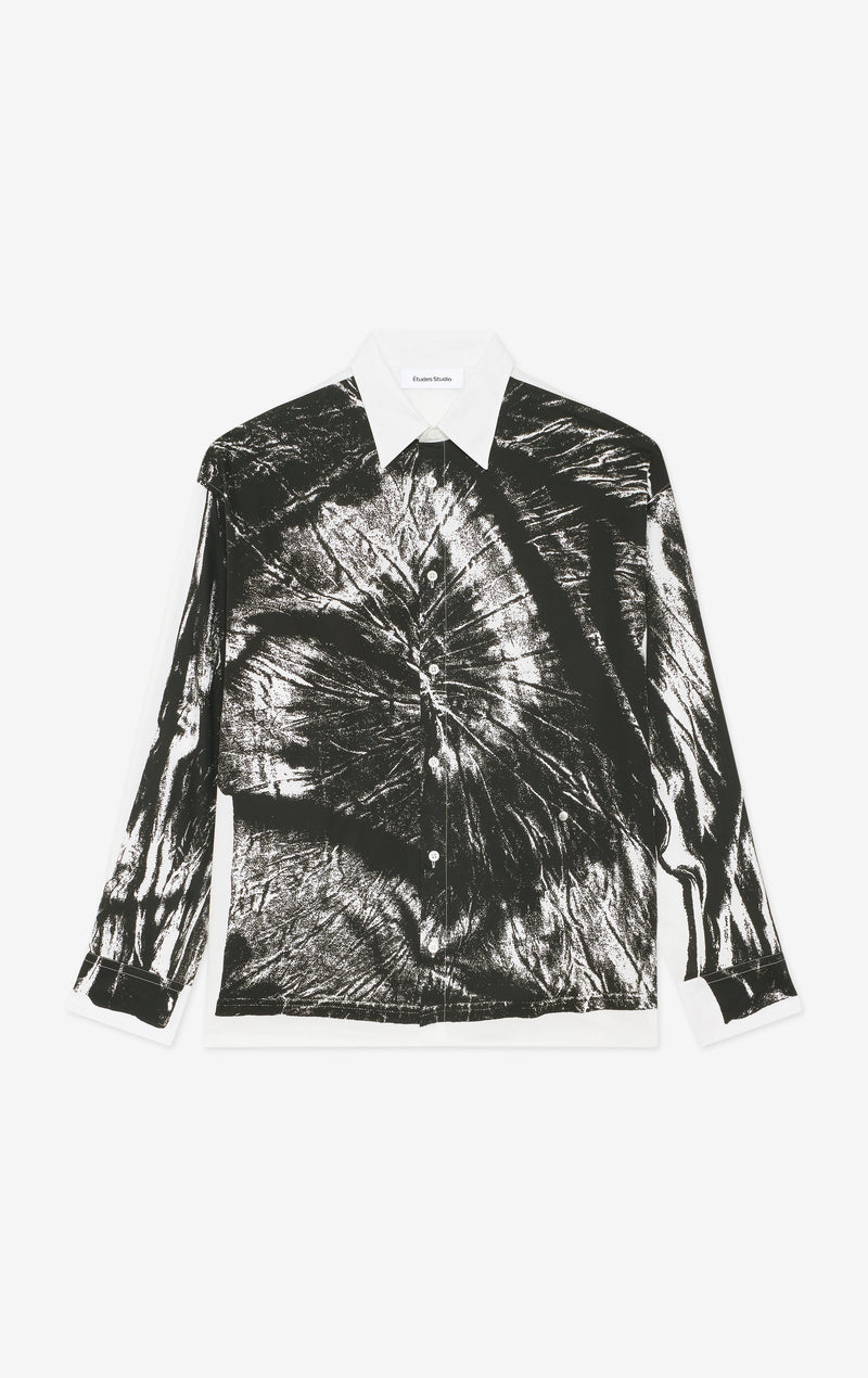 ETUDES STUDIO SHIRT TROMPE L'OEIL WHITE 1