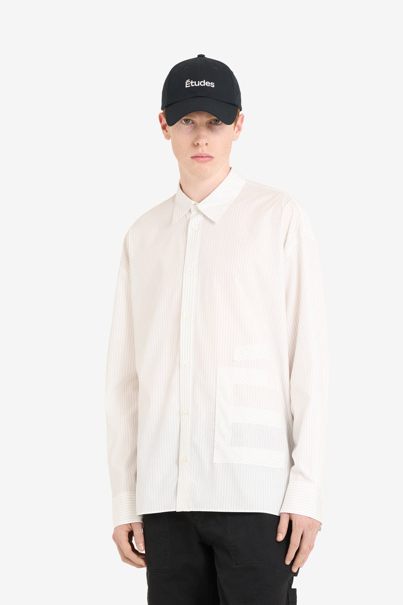 OVERSIZE SHIRT É PATCH STRIPE 2
