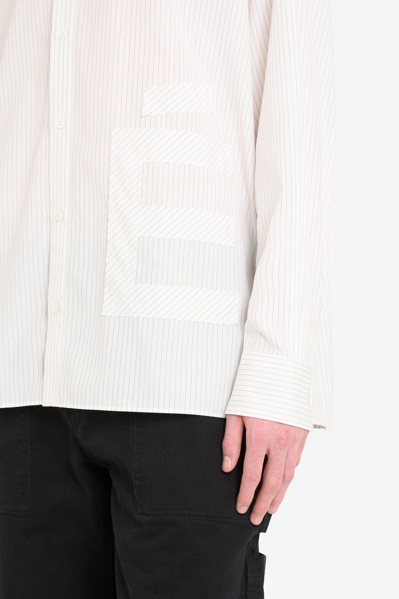 OVERSIZE SHIRT É PATCH STRIPE 4
