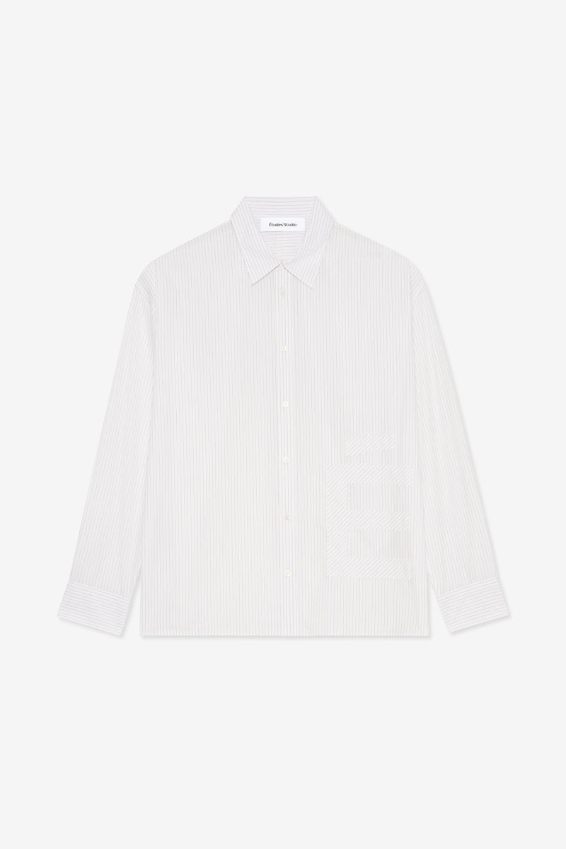 OVERSIZE SHIRT É PATCH STRIPE 1