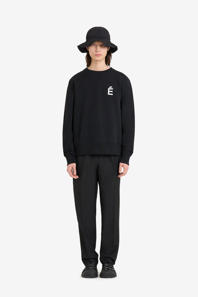 REGULAR CREW NECK É BLACK 2