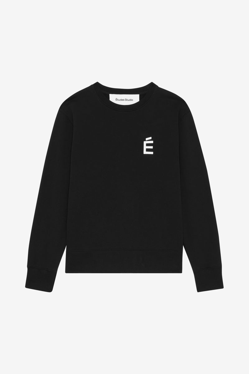 REGULAR CREW NECK É BLACK 1