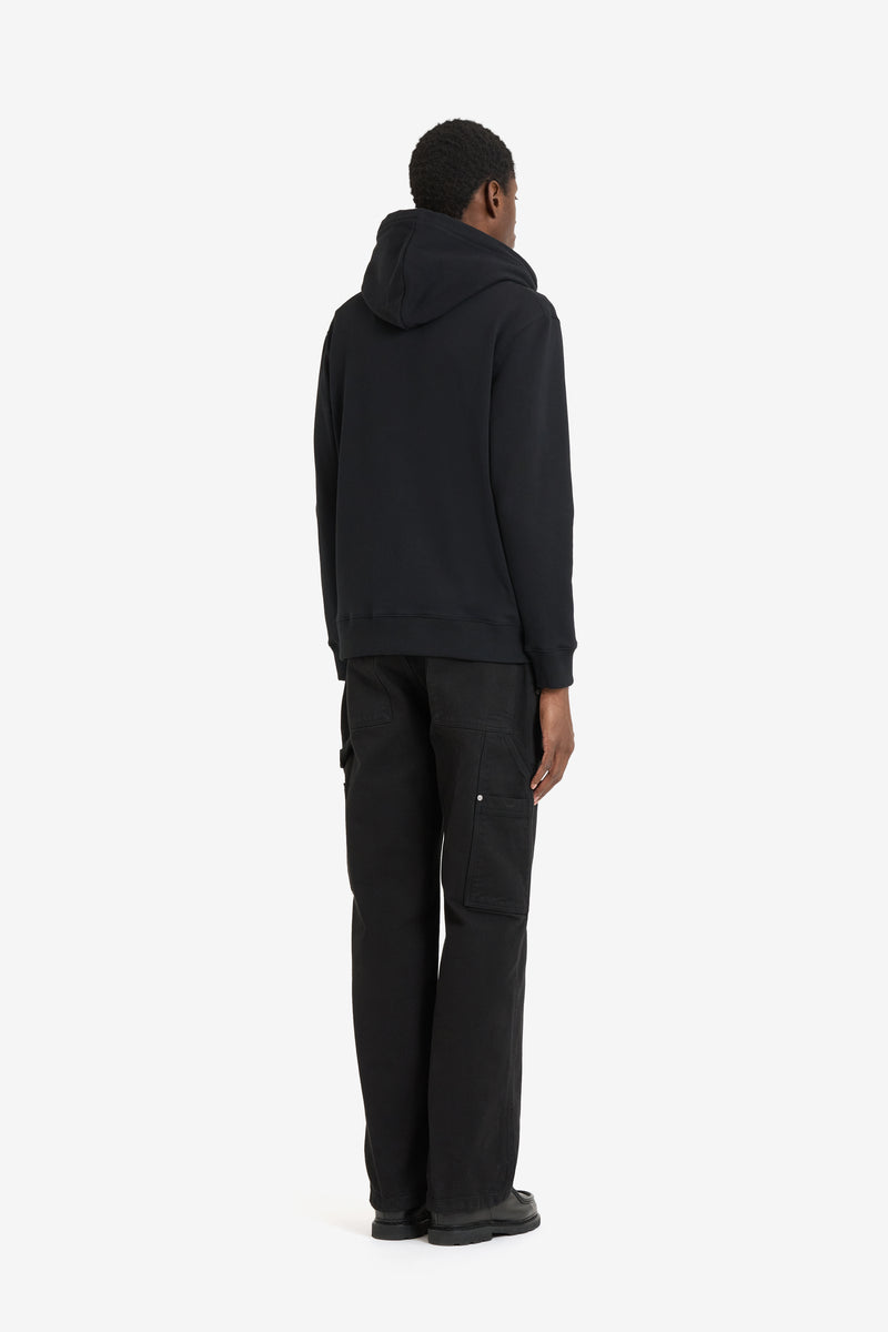 REGULAR HOODIE É BLACK 3
