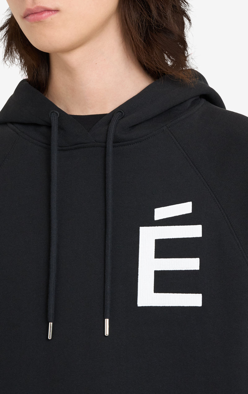 ETUDES STUDIO LOOSE HOODIE BIG E WHITE 4