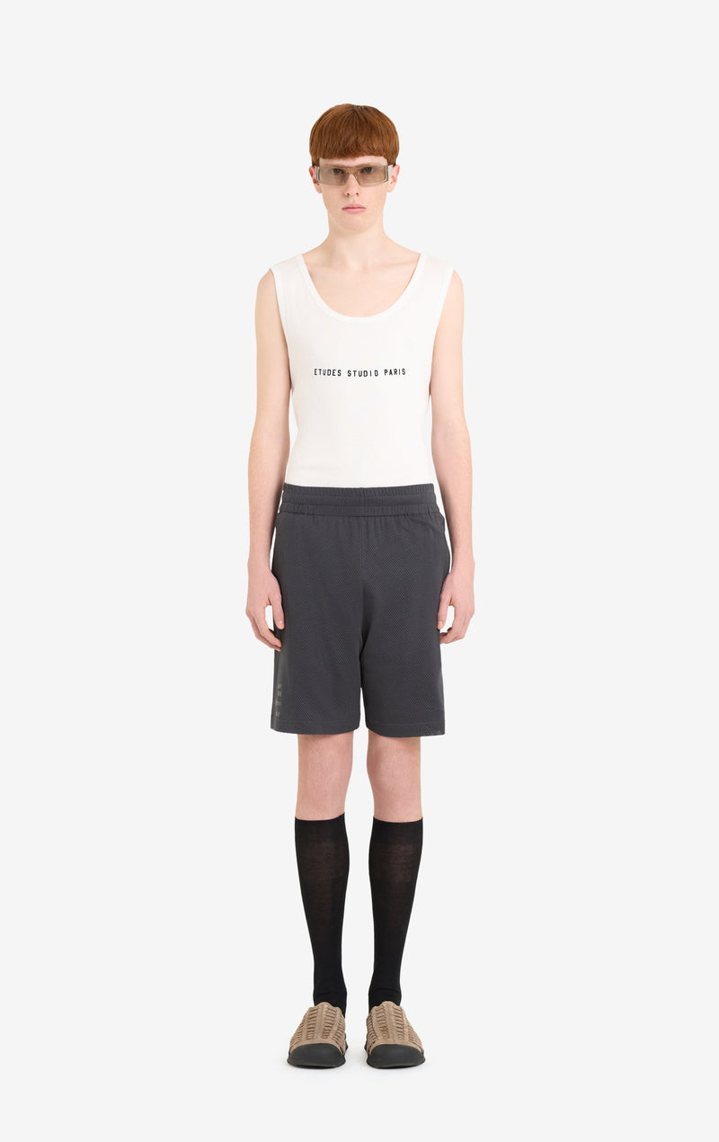 ETUDES STUDIO MESH SHORT CARBON 2