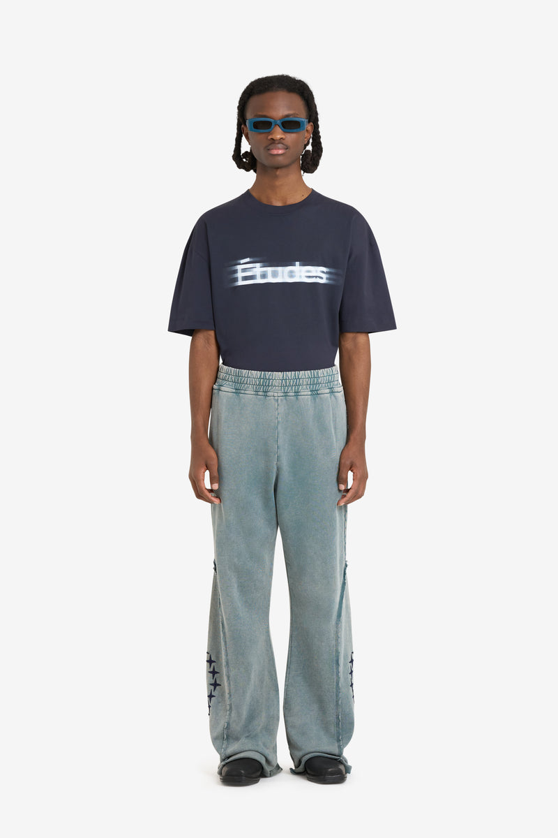 LOOSE SWEAT PANT PALE BLUE 4