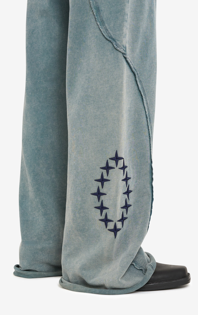 ETUDES STUDIO LOOSE SWEAT PANT PALE BLUE 5