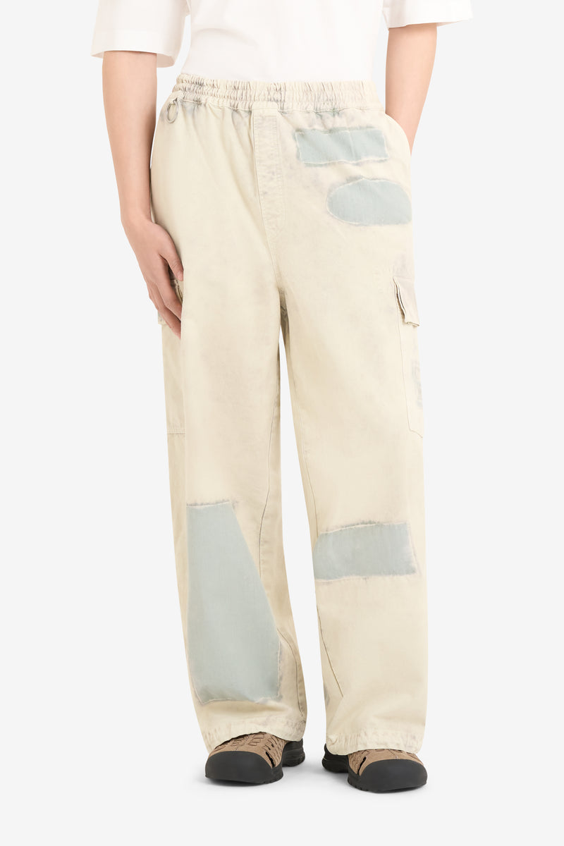 LOOSE CARGO RIPSTOP PANTS SAGE 2