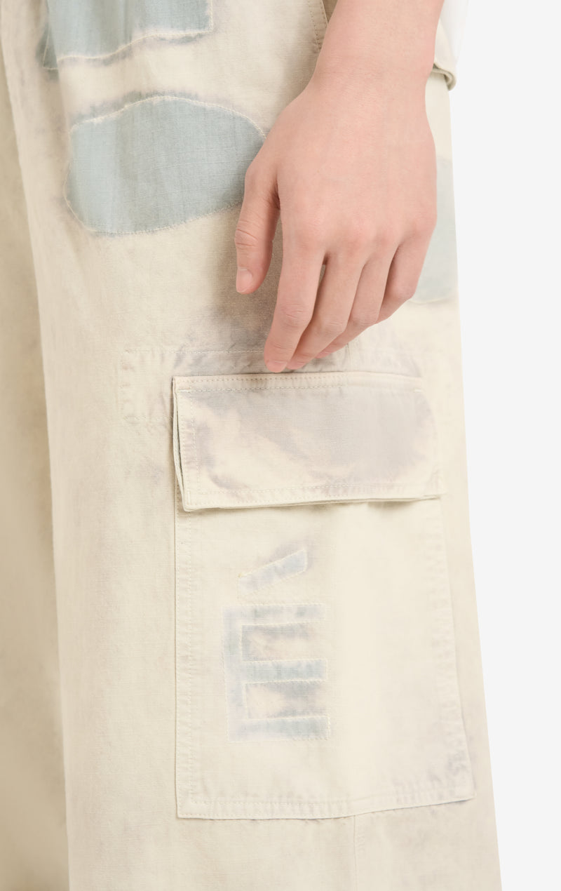 ETUDES STUDIO PANTALON CARGO LOOSE RIPSTOP SAGE 4