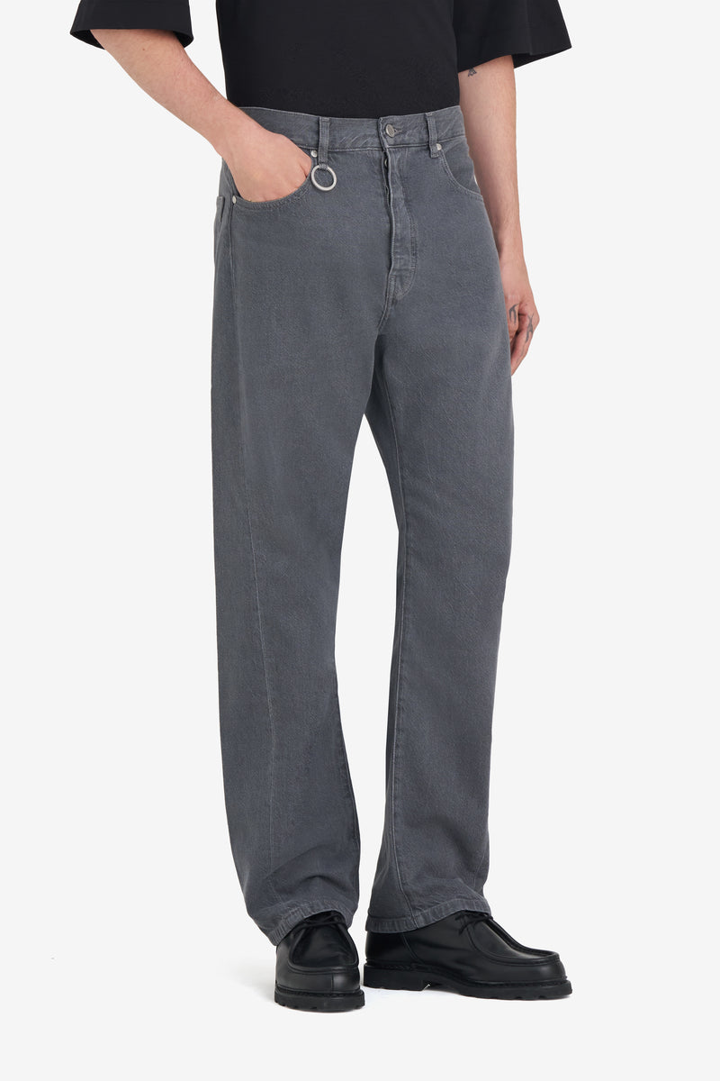 RELAX JEANS WASH GREY 2