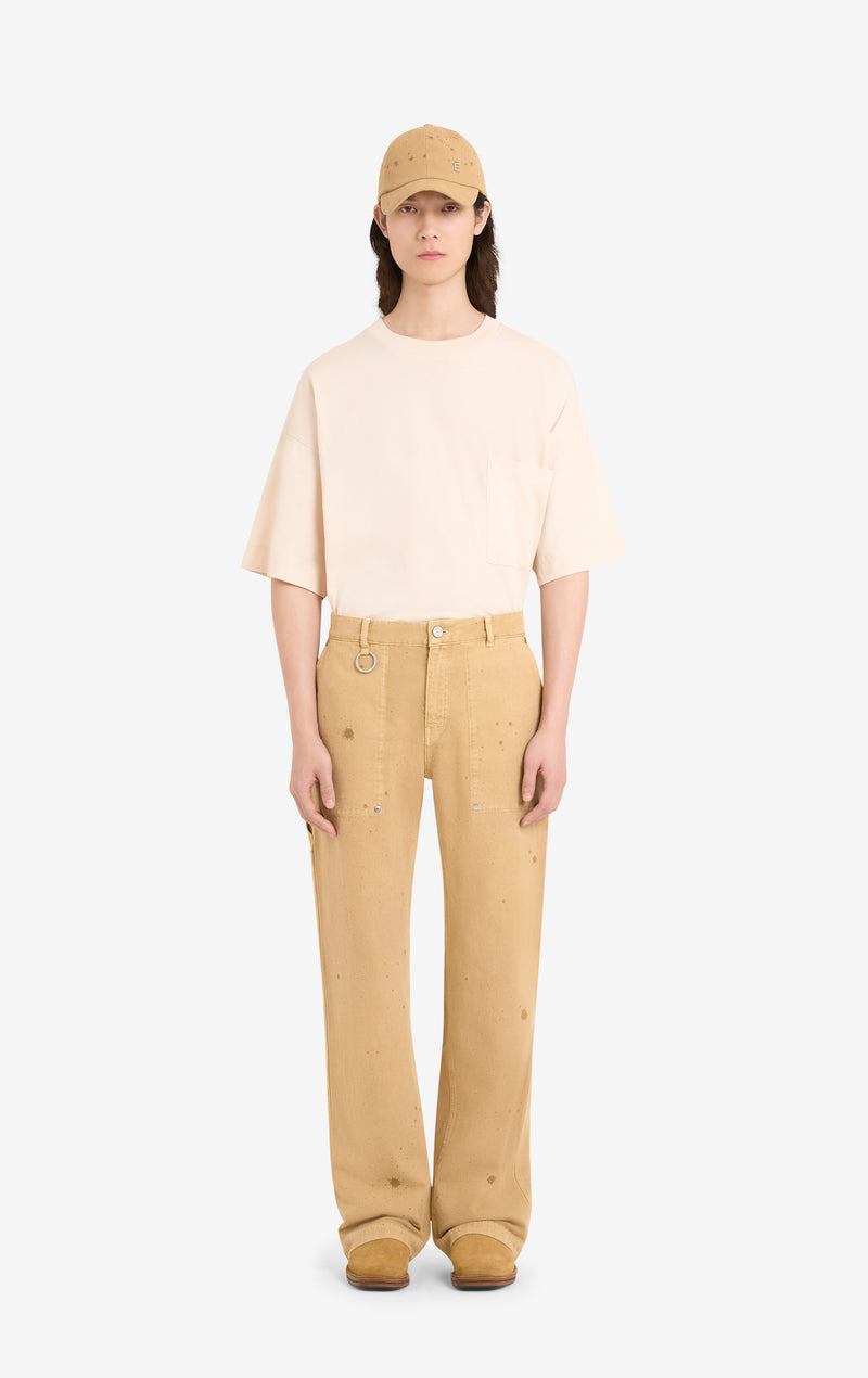 ETUDES STUDIO REGULAR CARPENTER PANTS CAMEL 2