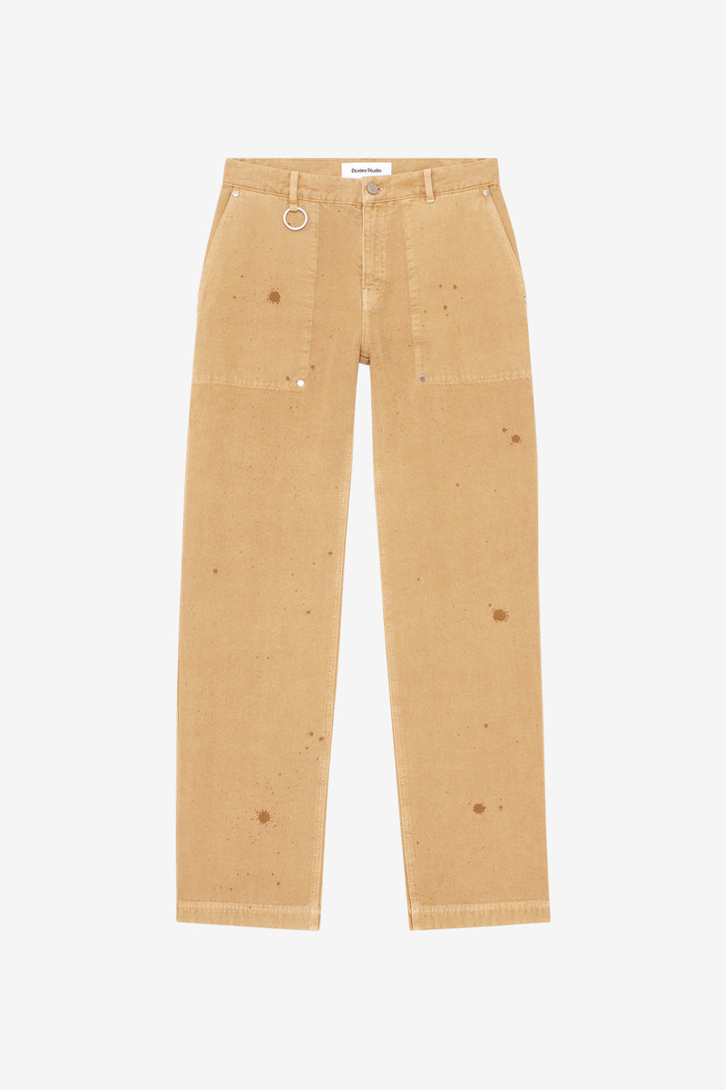 REGULAR CARPENTER PANTS CAMEL 1