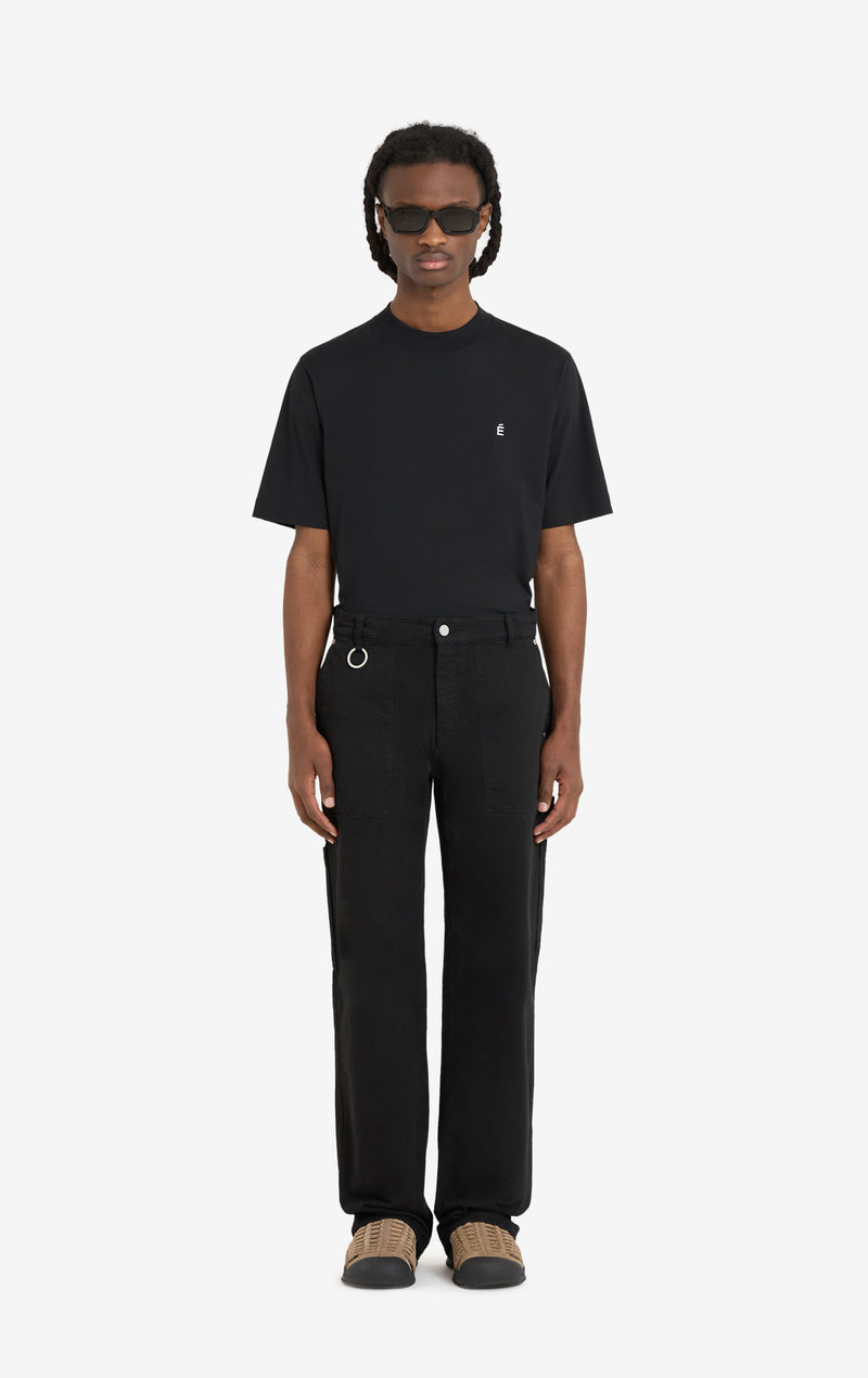 ETUDES STUDIO REGULAR CARPENTER PANTS BLACK 3