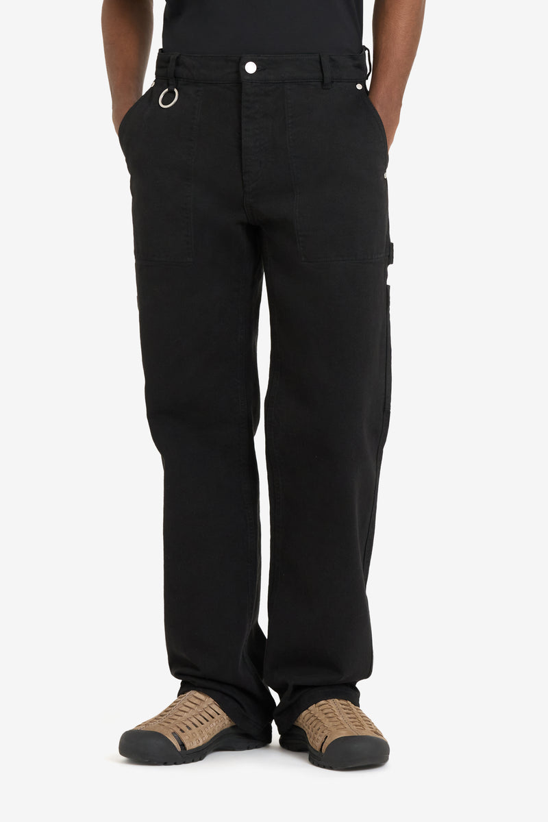 REGULAR CARPENTER PANTS BLACK 1