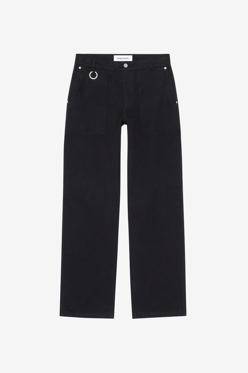 REGULAR CARPENTER PANTS BLACK 2