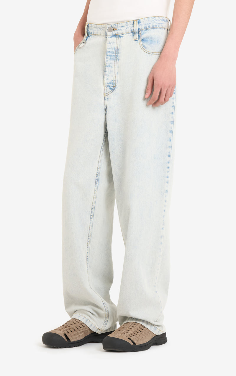 ETUDES STUDIO LOOSE JEANS PANT BLEACH BLUE 2