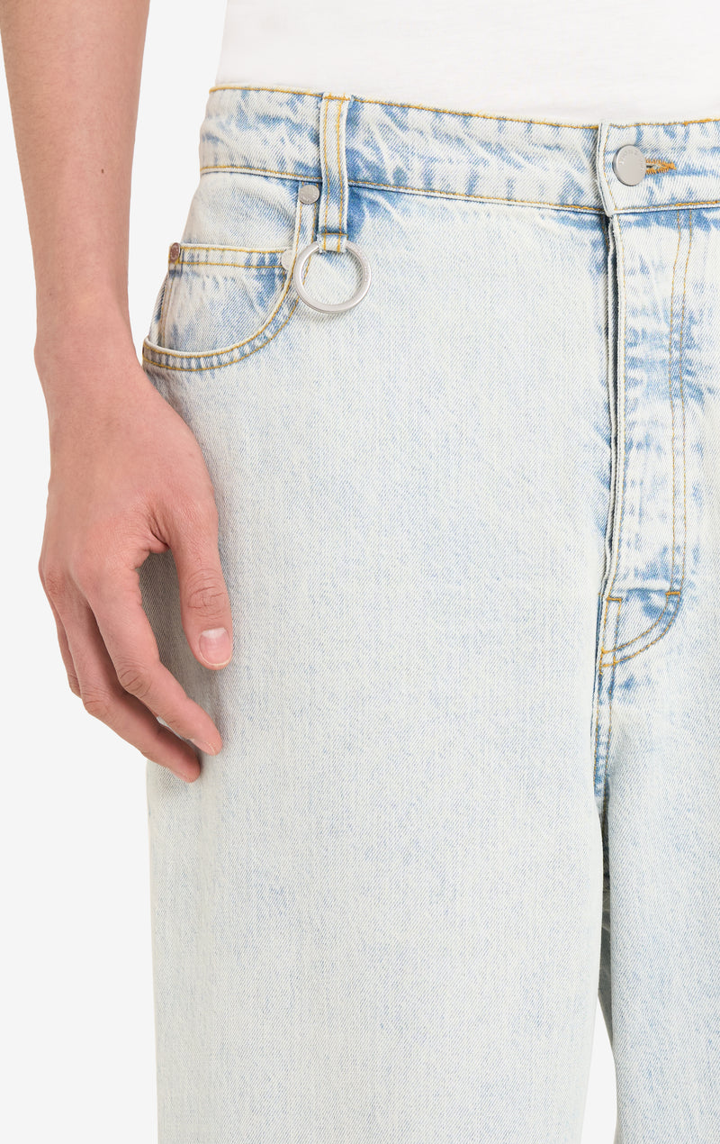 ETUDES STUDIO LOOSE JEANS PANT BLEACH BLUE 3