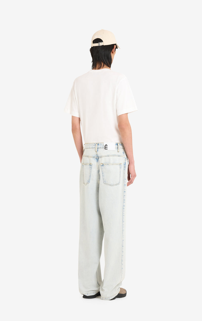 ETUDES STUDIO LOOSE JEANS PANT BLEACH BLUE 5