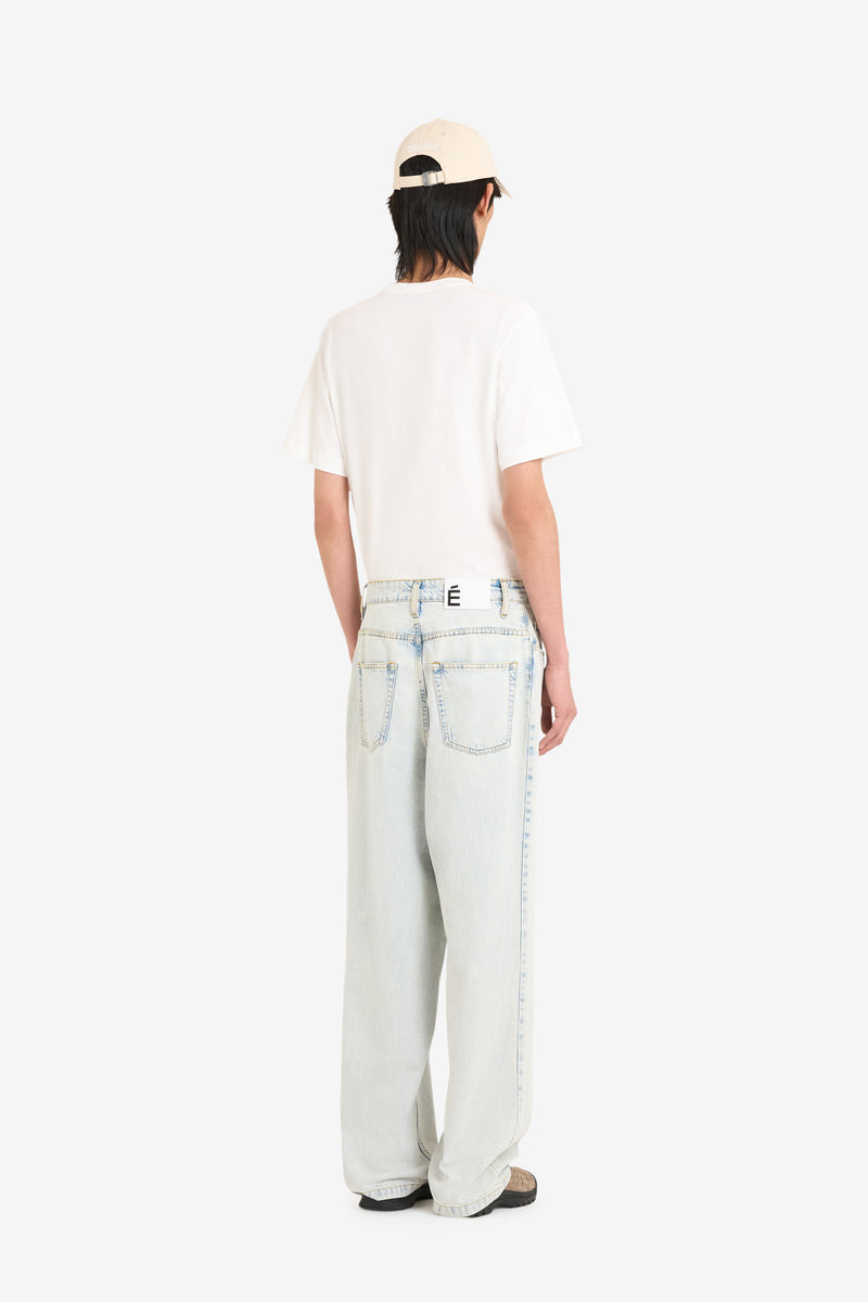 LOOSE JEANS PANT BLEACH BLUE 5