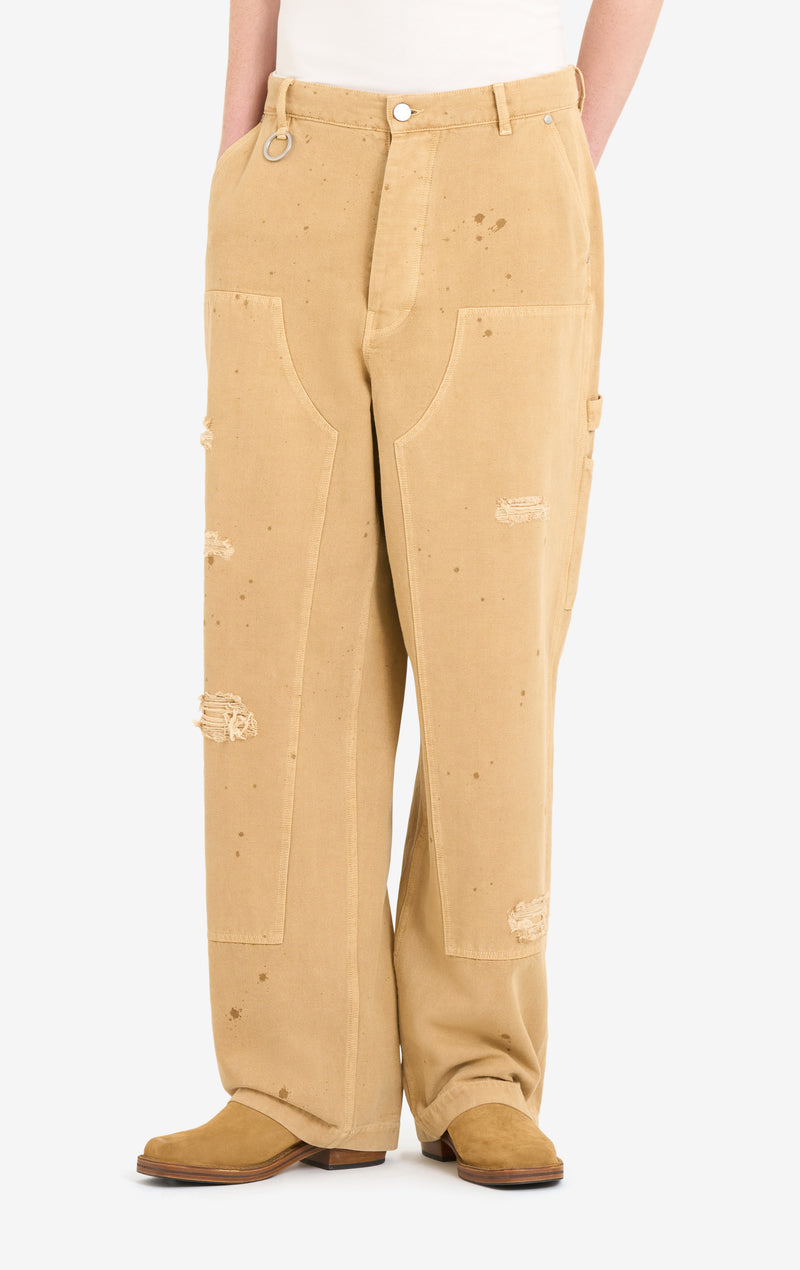 ETUDES STUDIO LOOSE CARPENTER PANTS CAMEL 3