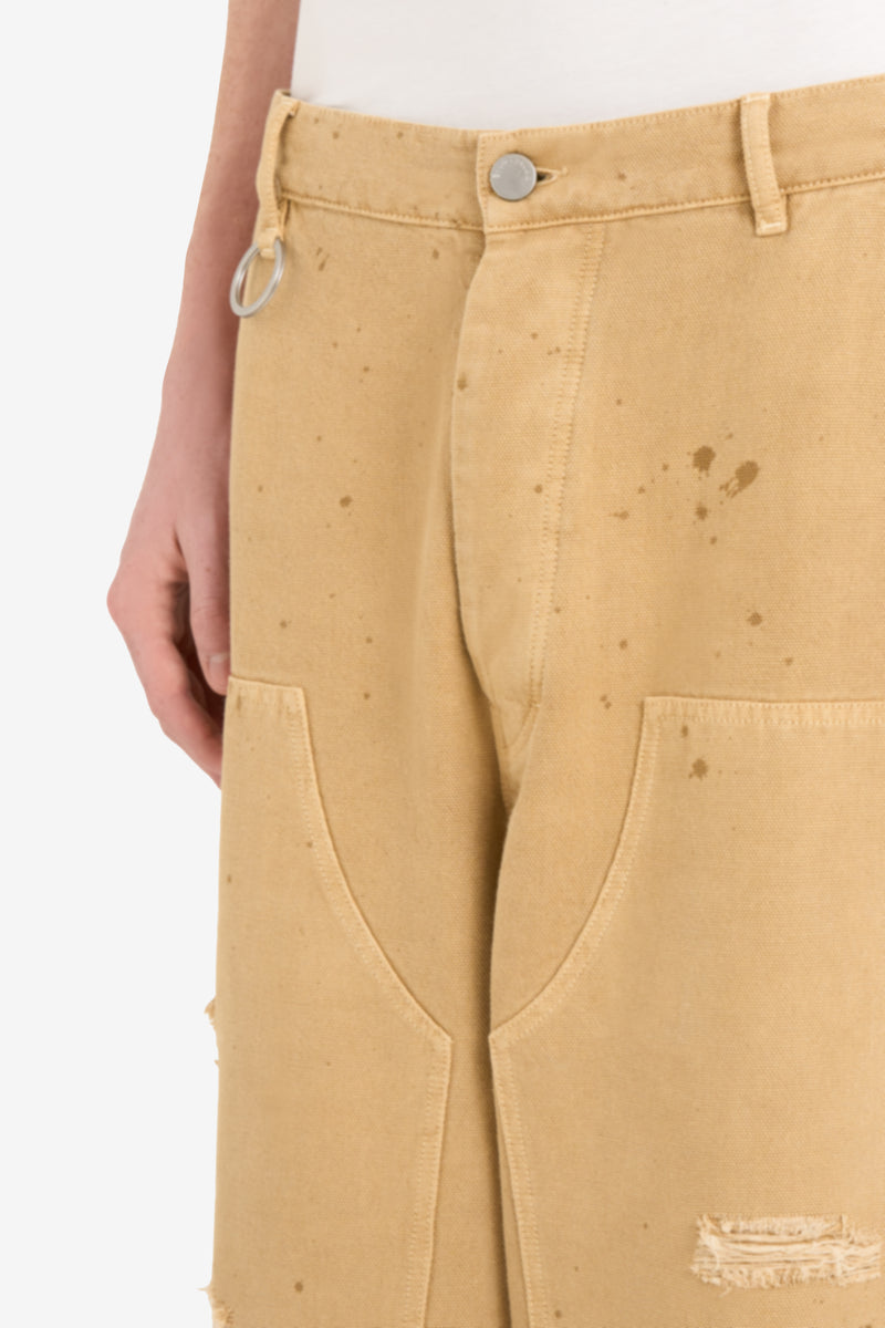 LOOSE CARPENTER PANTS CAMEL 3