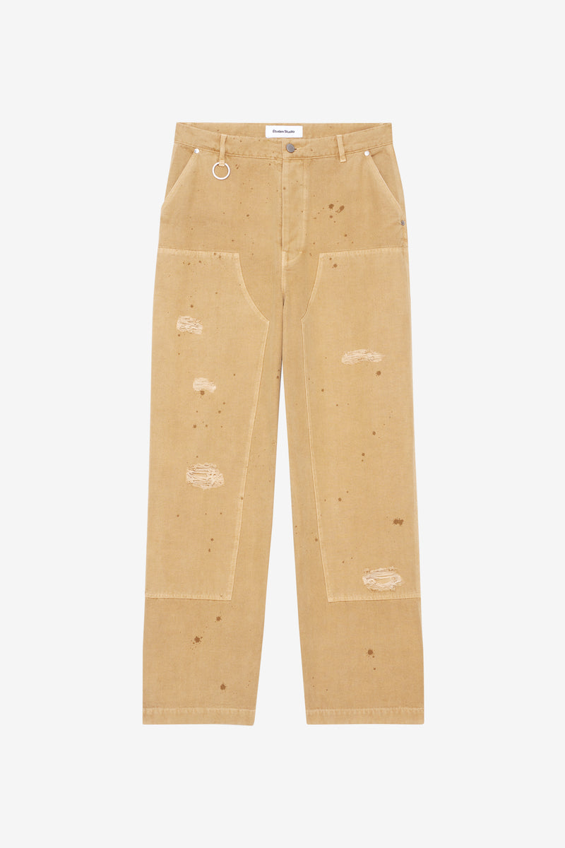 LOOSE CARPENTER PANTS CAMEL 1