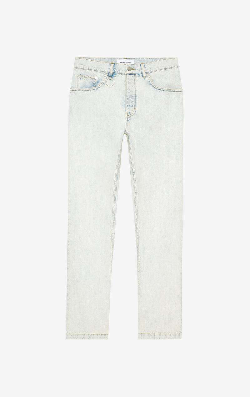 ETUDES STUDIO STRAIGHT LEG JEANS BLEACH BLUE 1