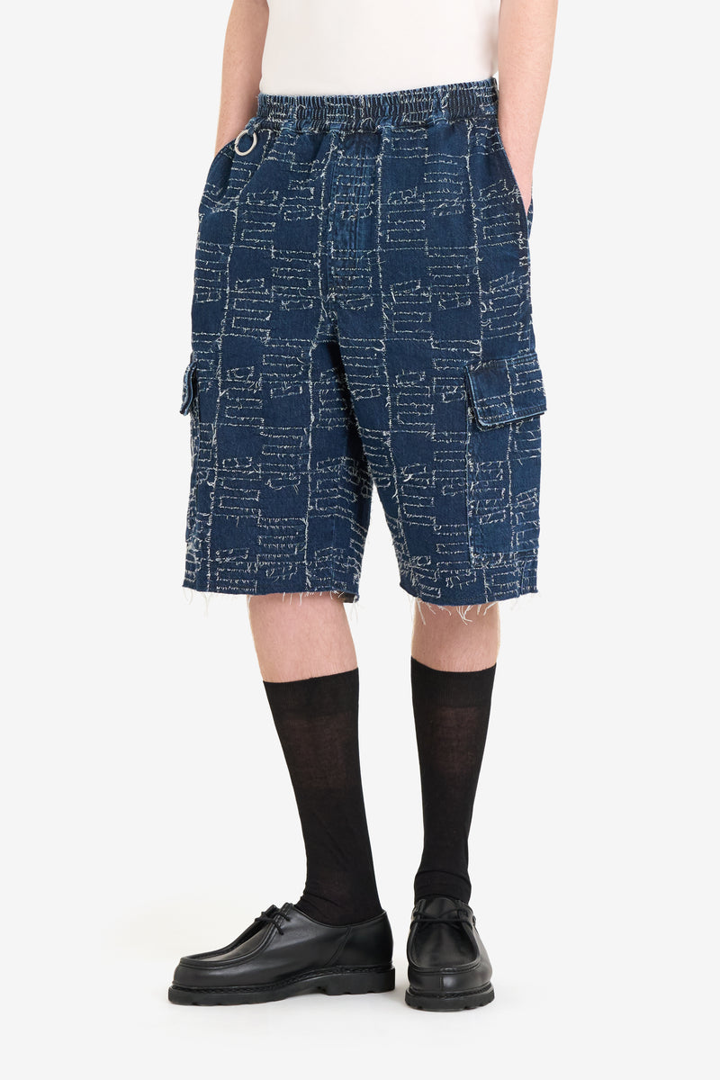 LOOSE JACQUARD SHORT