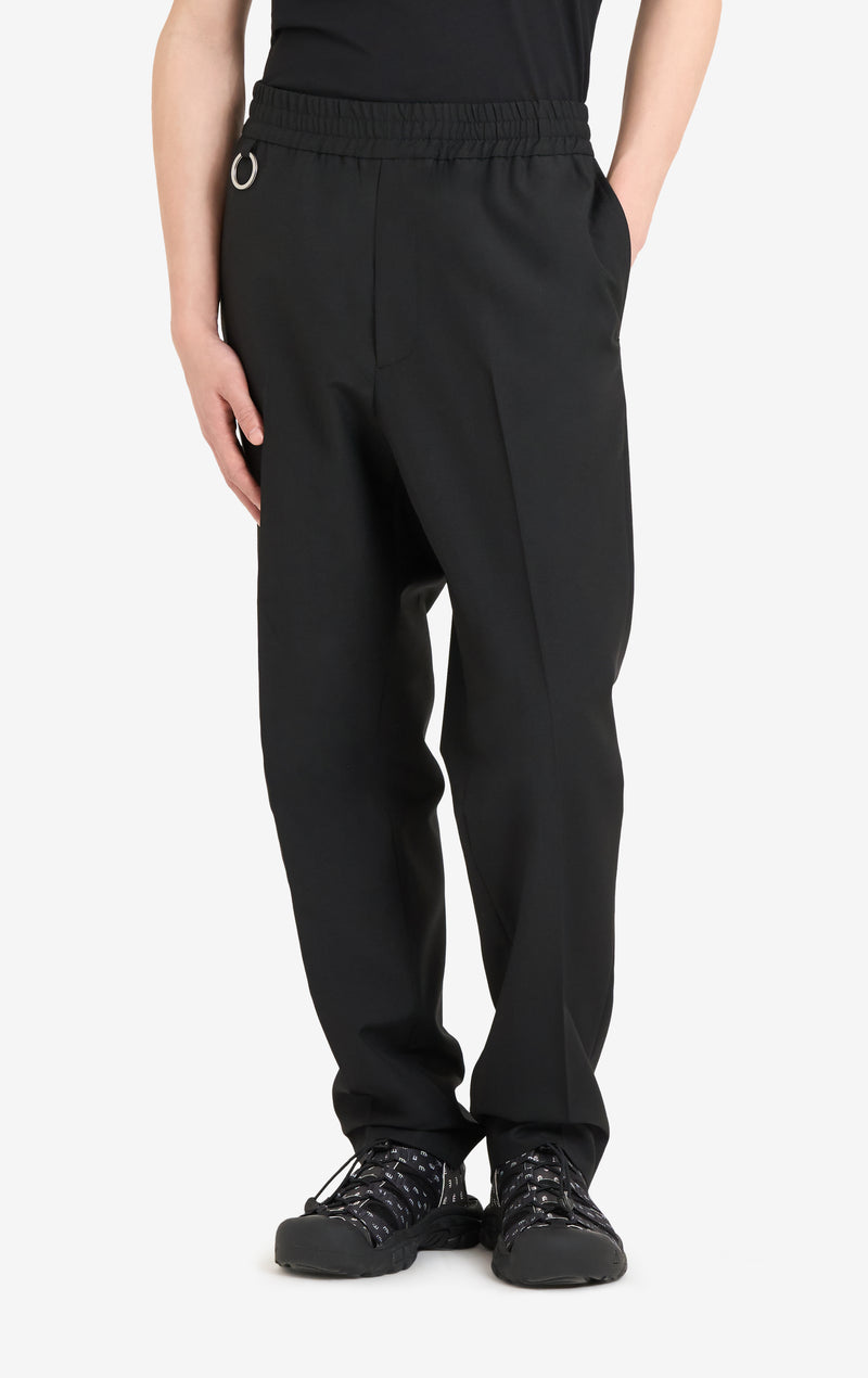 ETUDES STUDIO WOOL TAPERED SUIT PANT BLACK 3