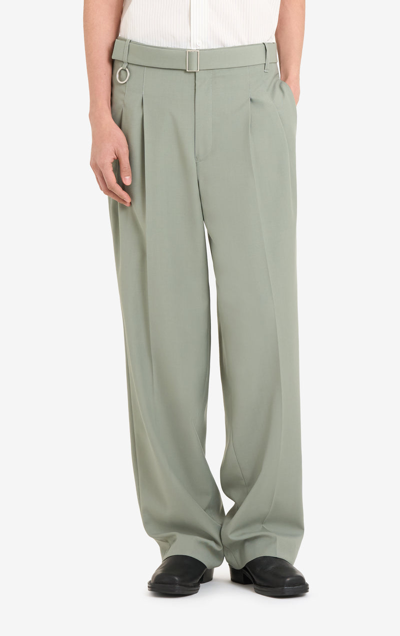 ETUDES STUDIO LOOSE SUIT PANT SAGE 3
