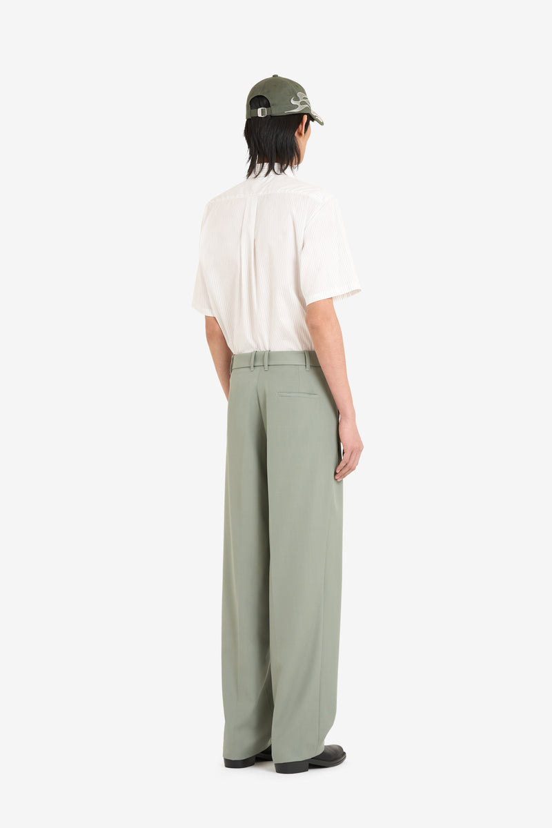 LOOSE SUIT PANT SAGE 5