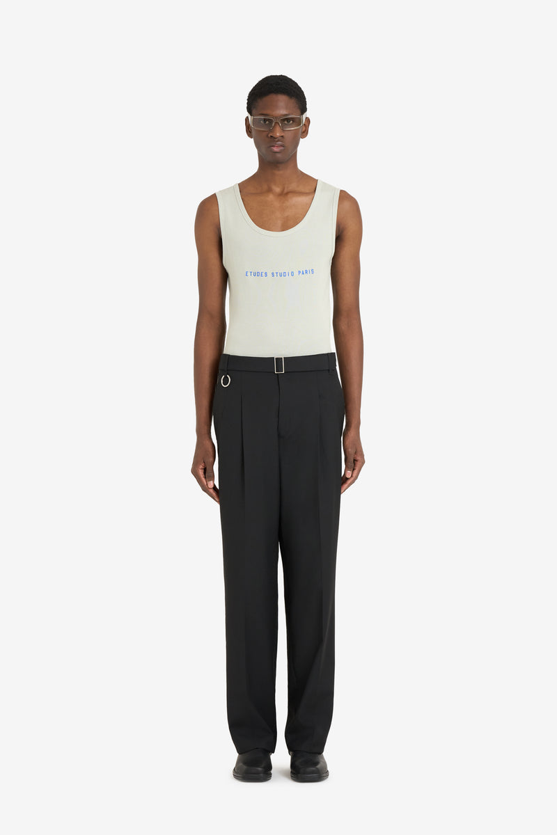 LOOSE SUIT PANT BLACK 4