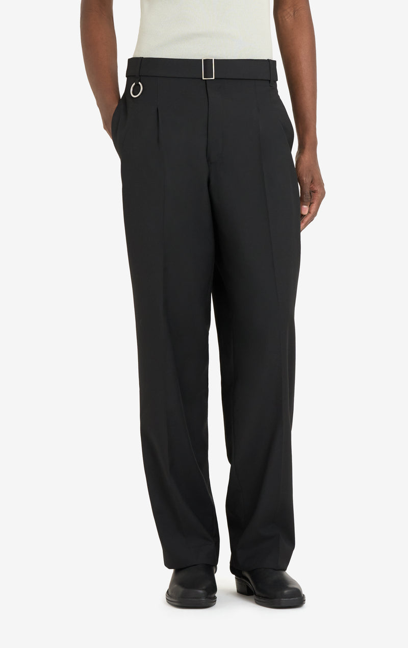 ETUDES STUDIO LOOSE SUIT PANT BLACK 3